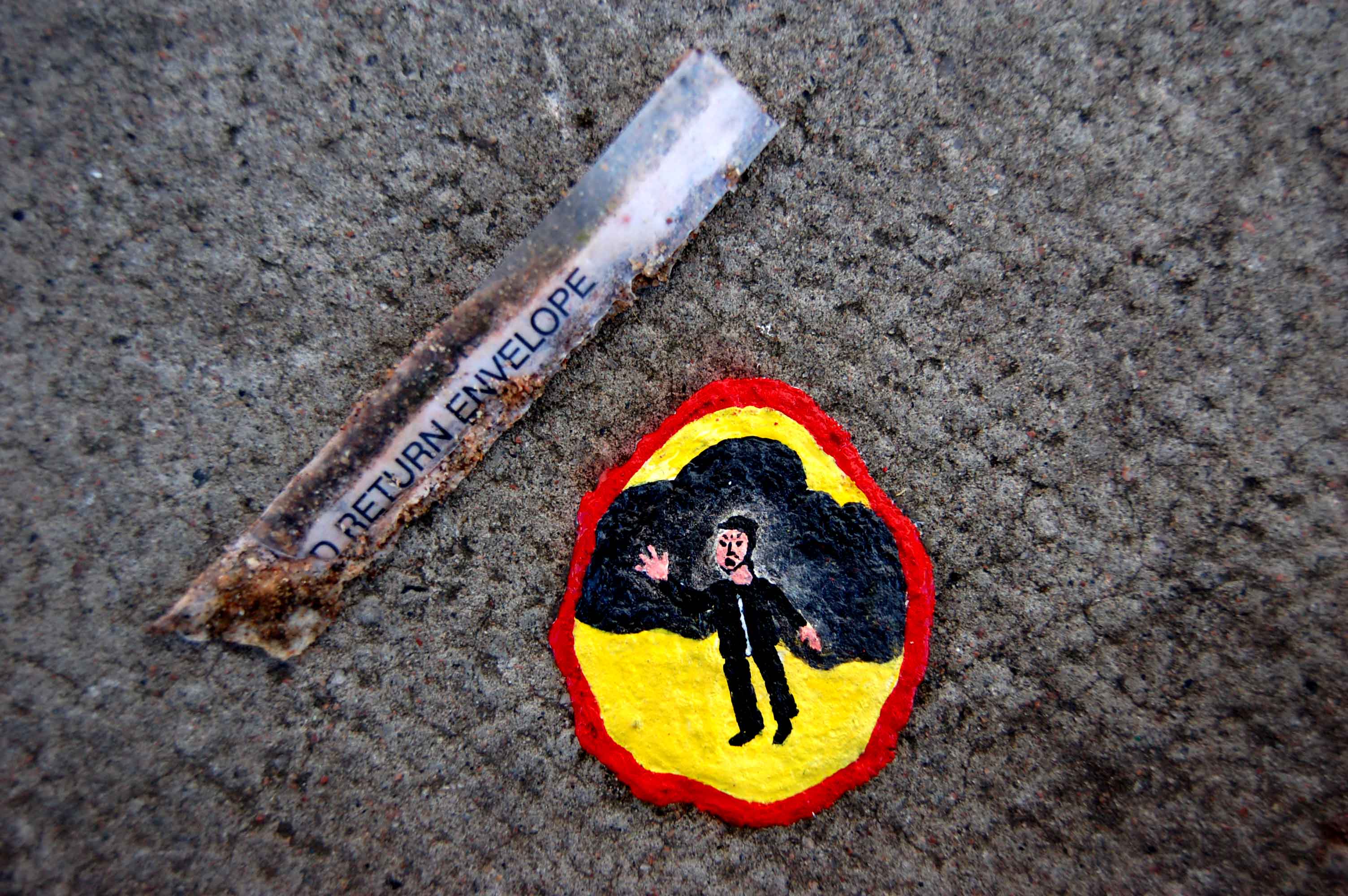 chewing gum art ben wilson dan hassan lego